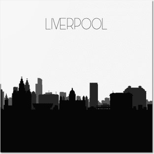 Liverpool Skyline Posters and Art